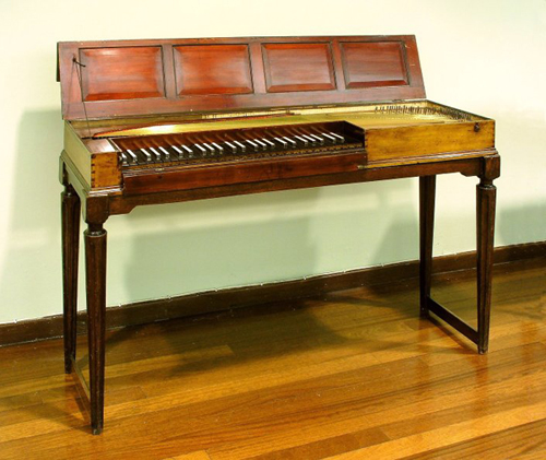 [Clavichord by C. G. Hubert]